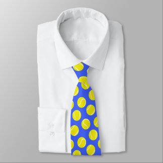 Bolas de tenis raqueteo deportes corbata amarillo