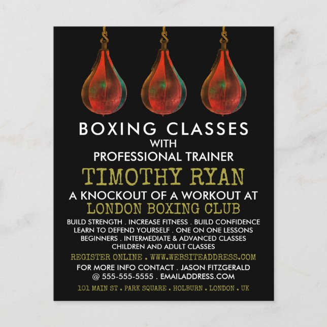 Bolas de velocidad, Volante de anuncios de clase d (Frente)