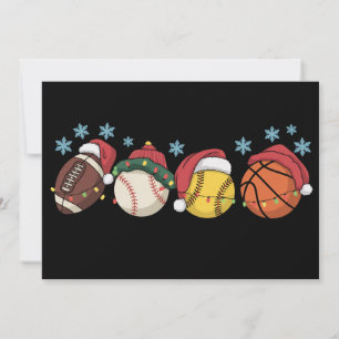 Bolas Deportivas De Navidad Luces Santa Familia De