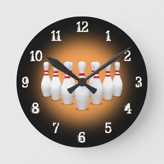 Bolas: reloj de pared (Anverso)