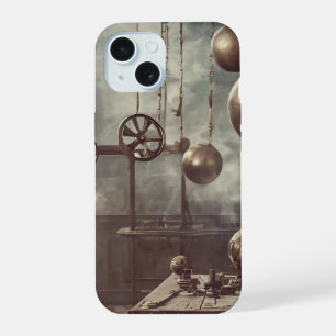 Bolas voladoras, en un laboratorio steampunk