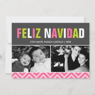 Bold and Colorful Feliz Navidad Photo