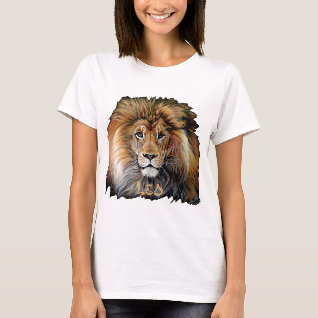 BOLD LION Leo Zodiac camiseta (Anverso)