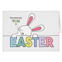 Boleta de colores Easter Bunny and Sweet Pastel