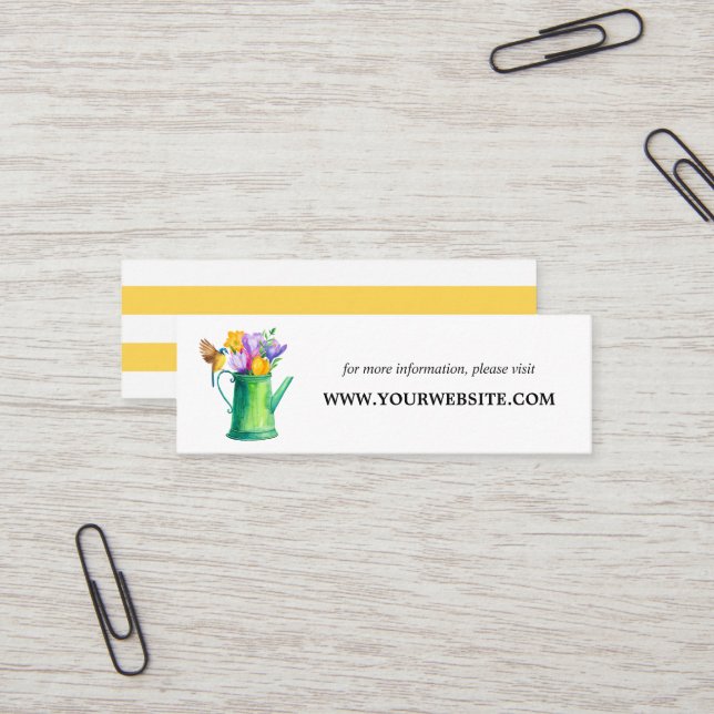 Boletín de Flores de moda para las tarjetas del si (Anverso/Reverso In Situ)