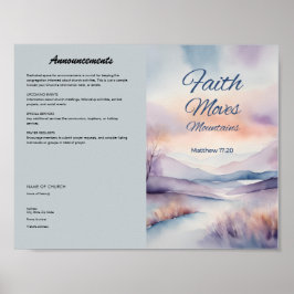 Boletín de la Iglesia para descarga e impresión