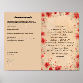 Boletín de la Iglesia para descarga e impresión