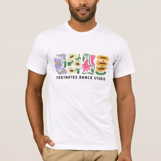 Boletín de notas florales Camisa del personal