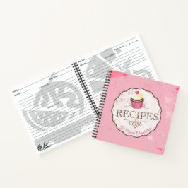 Boletín de recetas de libros de cocina personal de