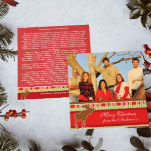 Boletín informativo sobre la tarjeta de Navidades 