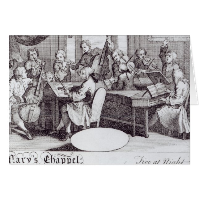 Boleto del concierto para la capilla de Maria (Anverso (Horizontal))