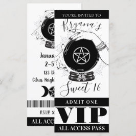 Boleto VIP para la fiesta del adivino de la Bola d