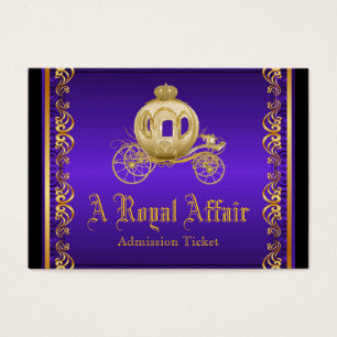 Boletos de admisión al baile de gala Purple Gold R