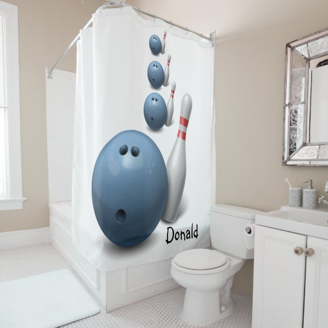 Boliche de cortina de ducha (In situ)