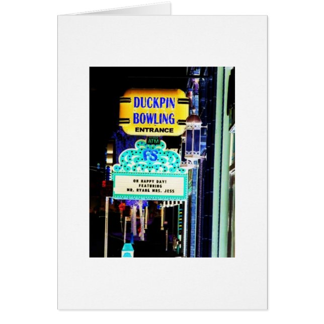 Boliche de duckpin, Plaza de la Fuente, Indianápol (Frente)