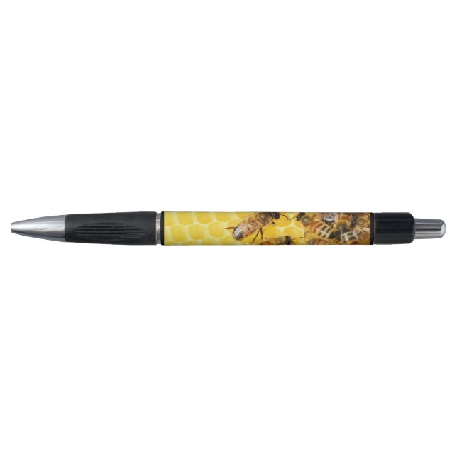 Bolígrafo Abejas en Honeycomb - Pen (Anverso)
