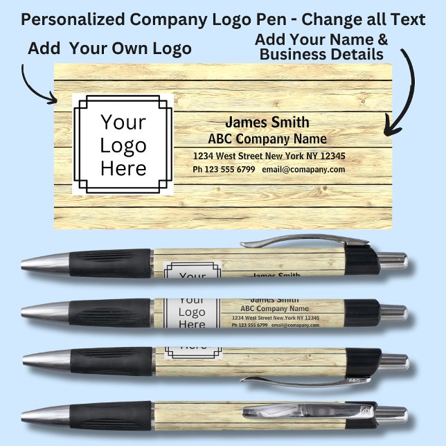 Bolígrafo Añadir el nombre de la compañía, etc. Efecto Mader (Subido por el creador)