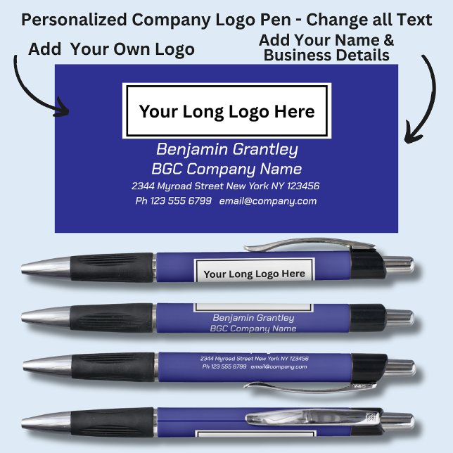 Bolígrafo Añadir nombre de detalles de la empresa, fondo rea (Subido por el creador)