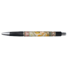Bolígrafo Anuncio vintage de Whitman's de Alphonse Mucha