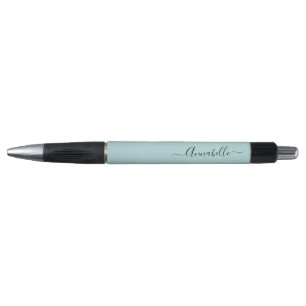 Bolígrafo Aqua Nombre Personalizado Script