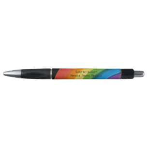 Bolígrafo ARCOÍRIS Salva mi planeta (personalizable)