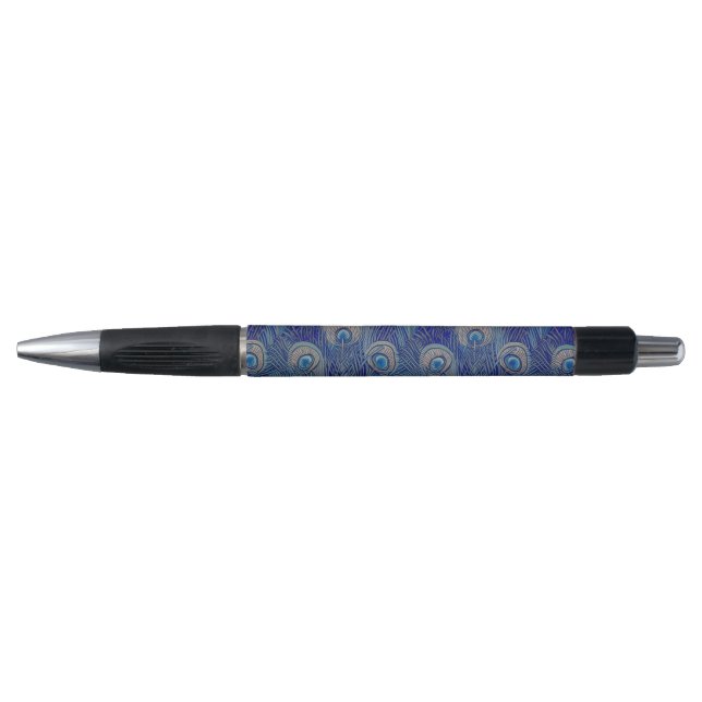 Bolígrafo Art Nouveau Luxury Peacock Feather Pattern (Anverso)
