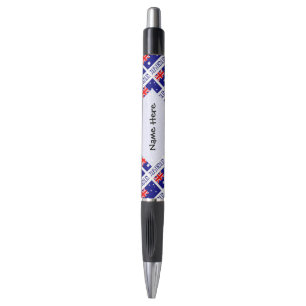 Bolígrafo Australia y bandera australiana personalizada en m