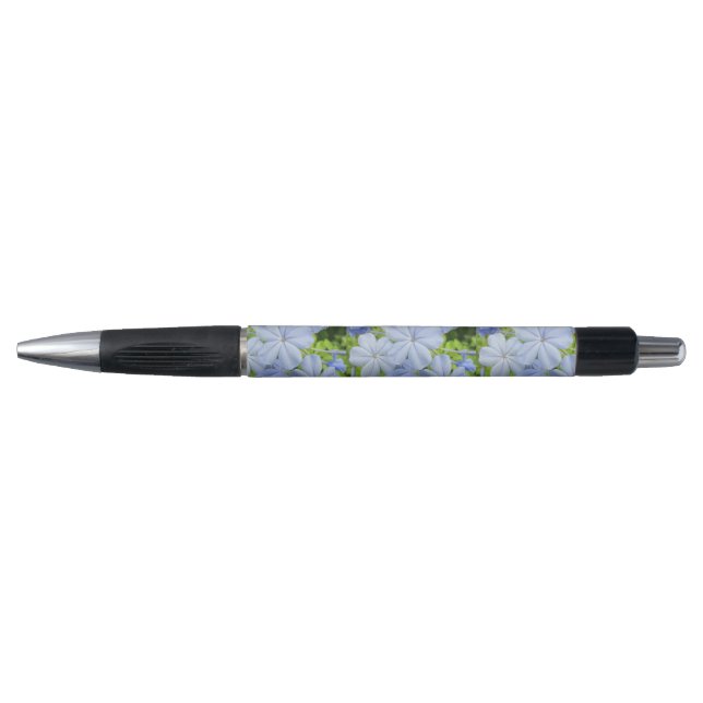 Bolígrafo Azul de flores de Plumbago (Anverso)