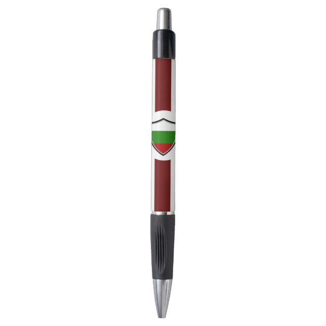 Bolígrafo Bandera de Bulgaria (Frente vertical)