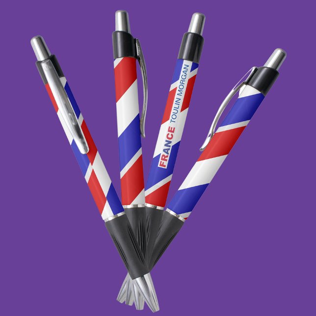 Bolígrafo Bandera de Francia personalizada (Subido por el creador)