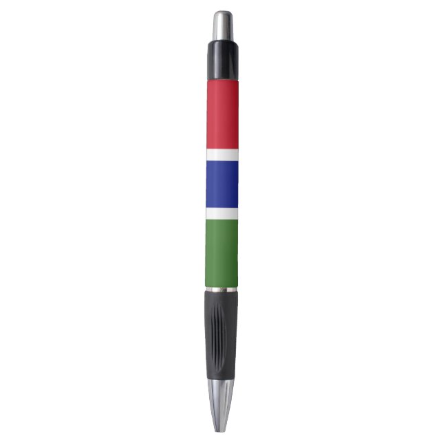 Bolígrafo Bandera de Gambia (Frente vertical)