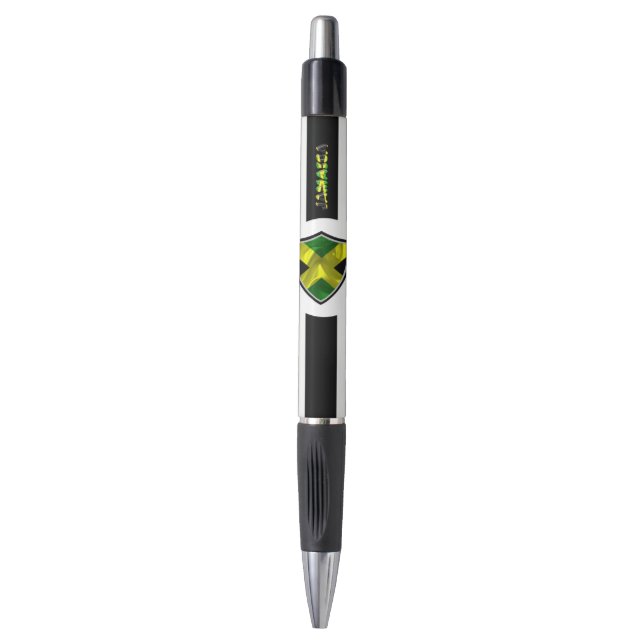 Bolígrafo Bandera de Jamaica (Frente vertical)