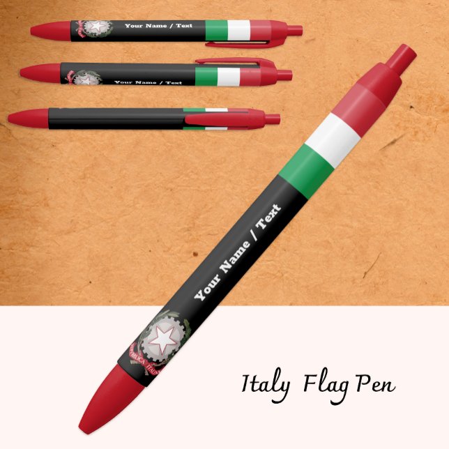 Bolígrafo Bandera Italiana, Italia / Personalizado (Subido por el creador)