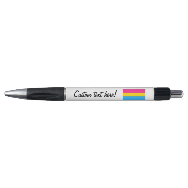 Bolígrafo Bandera Pansexual del orgullo (Anverso)