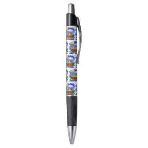 Bolígrafo Barco Pesquero Dibujo Animado 