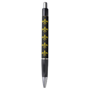 Bolígrafo Borde de Lirio Real Dorado + tu trasero. e ideas