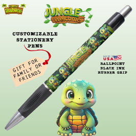 Bolígrafo Box Turtle Unique Tortoise Cartoon Graphic Gift 🐢