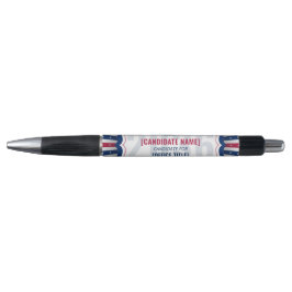 Bolígrafo Campaña Patriótica Candidato a Oficina de Elección