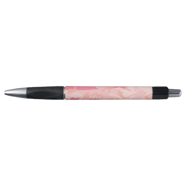 Bolígrafo Camuflaje Rosa, Militar, Ejército (Anverso)