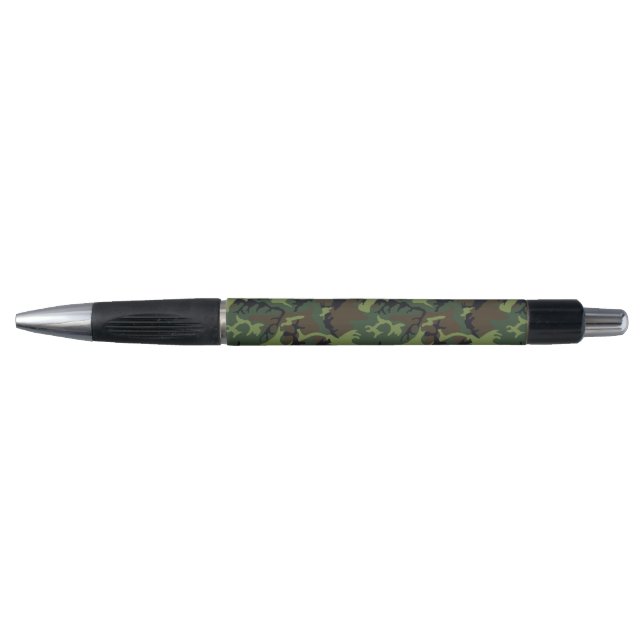Bolígrafo Camuflaje verde camo (Anverso)