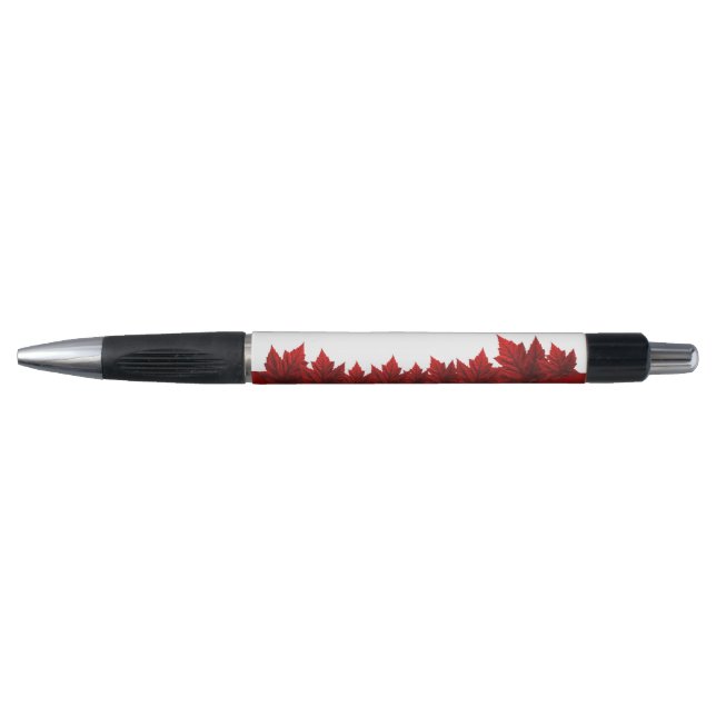 Bolígrafo Canadá Souvenir Pens Canada Maple Leaf Pen Persona (Anverso)