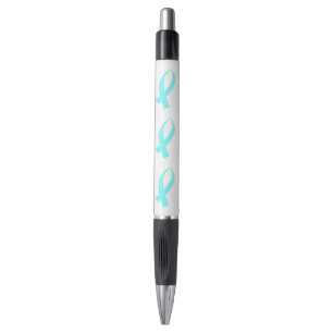 Bolígrafo Cinta de sensibilización (azul claro)
