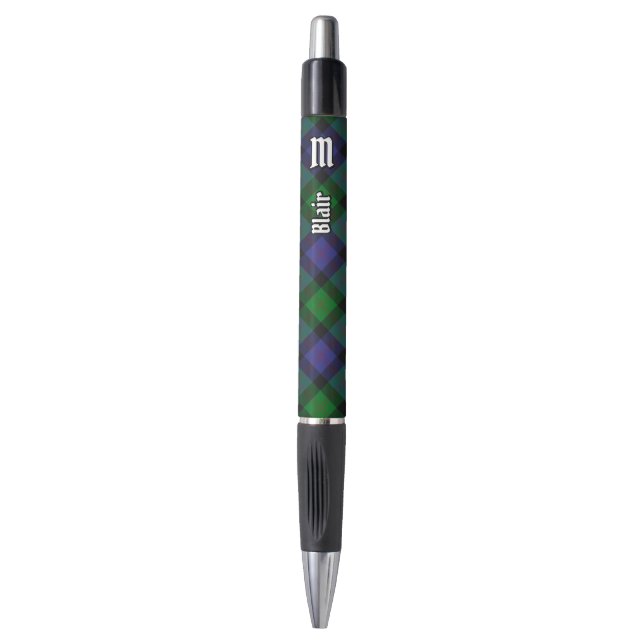 Bolígrafo Clan Blair Tartan Pen (Frente vertical)