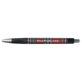 Bolígrafo Clan clásico MacFarlane Tartan Plaid Personalizado