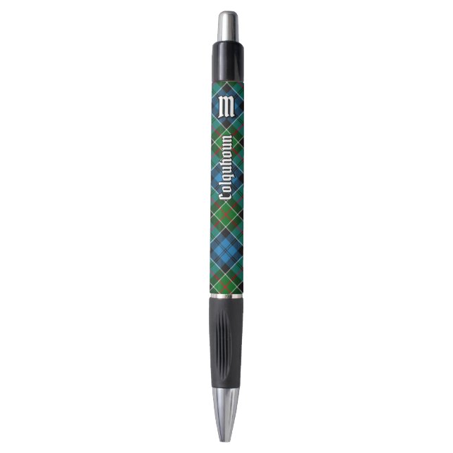 Bolígrafo Clan Colquhoun Tartan (Frente vertical)