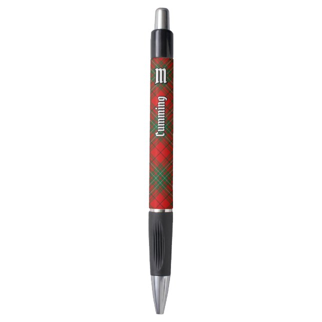 Bolígrafo Clan Cumming Tartan (Frente vertical)