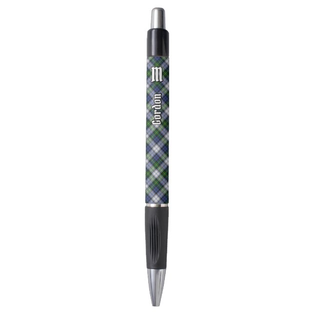 Bolígrafo Clan Gordon Dress Tartan Pen (Frente vertical)