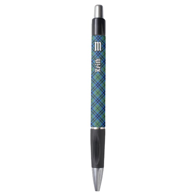 Bolígrafo Clan Keith Tartan Pen (Frente vertical)