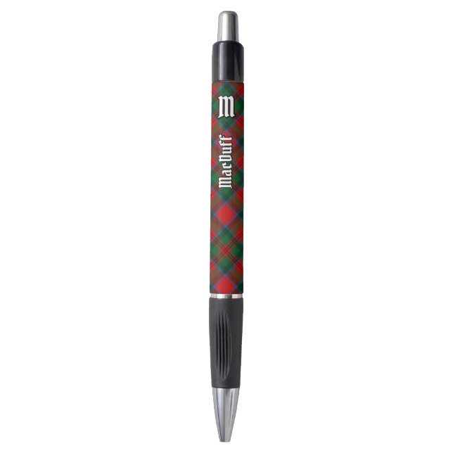 Bolígrafo Clan MacDuff Tartan (Frente vertical)