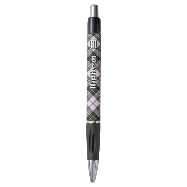 Bolígrafo Clan MacPherson Vestido Tartan Pen (Frente vertical)